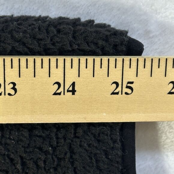 The North Face Sherpa Fleece Zip Up Jacket Men’s Small Full Zip Pockets‎ Black - Picture 11 of 16